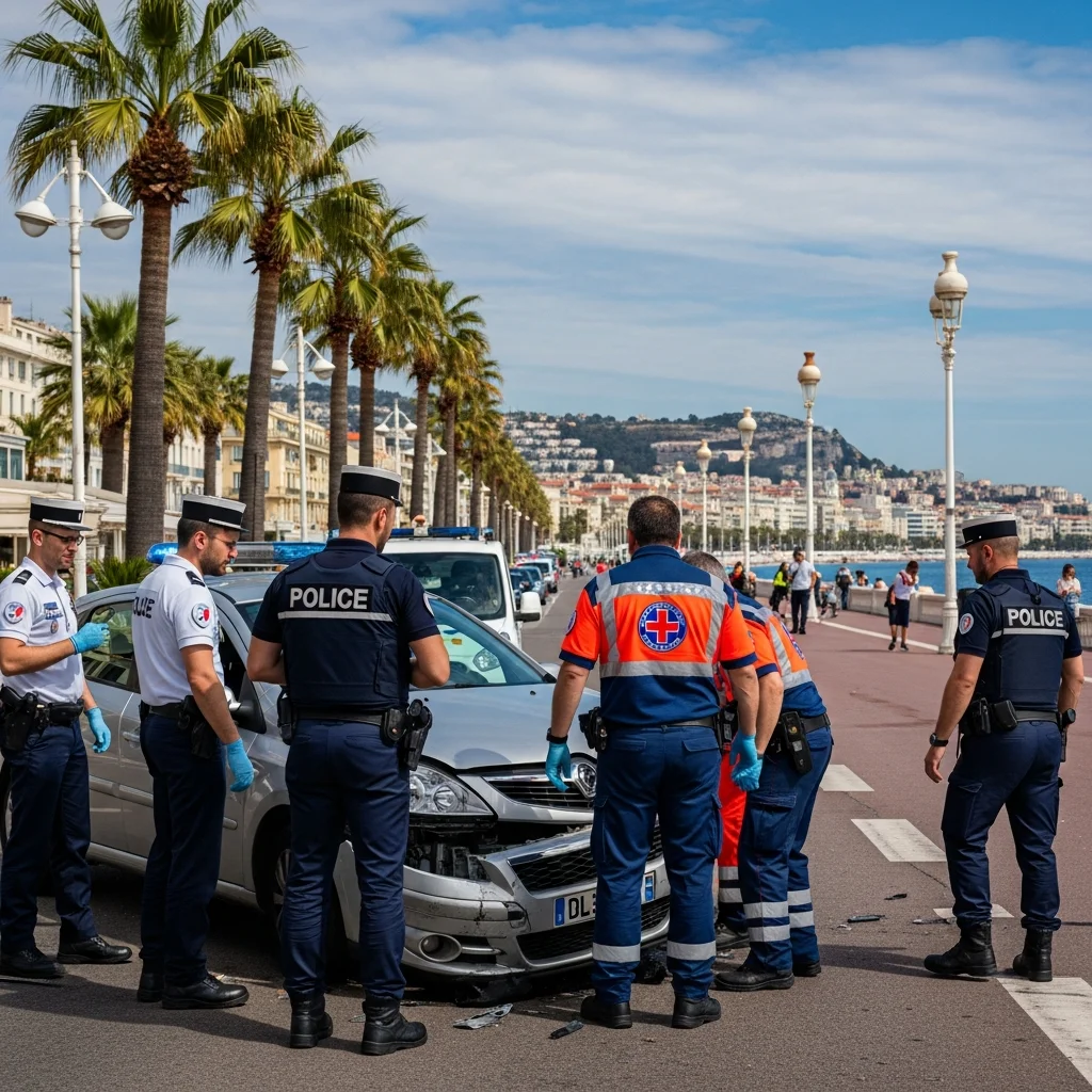 Zeven jaar cel voor bestuurder na dodelijk ongeval in Nice waarbij brandweerman omkwam