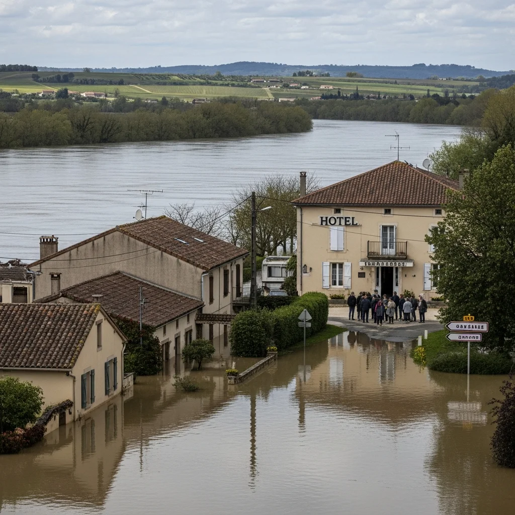 Evacuaties blijven voortduren na overstromingen in Zuidwest-Frankrijk