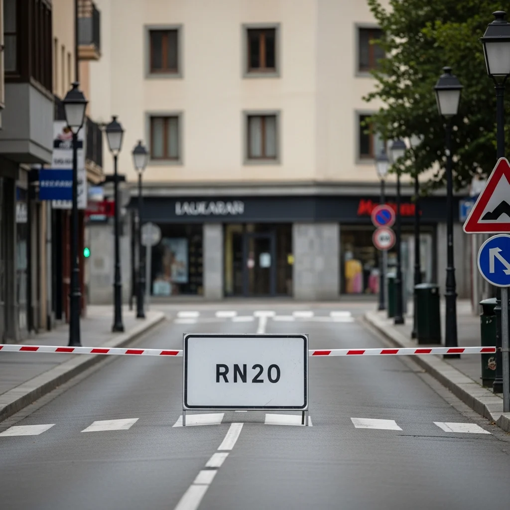 Verlengde sluiting van RN20 zorgt voor forse druk op winkeliers en tabakshandel Pas de la Case