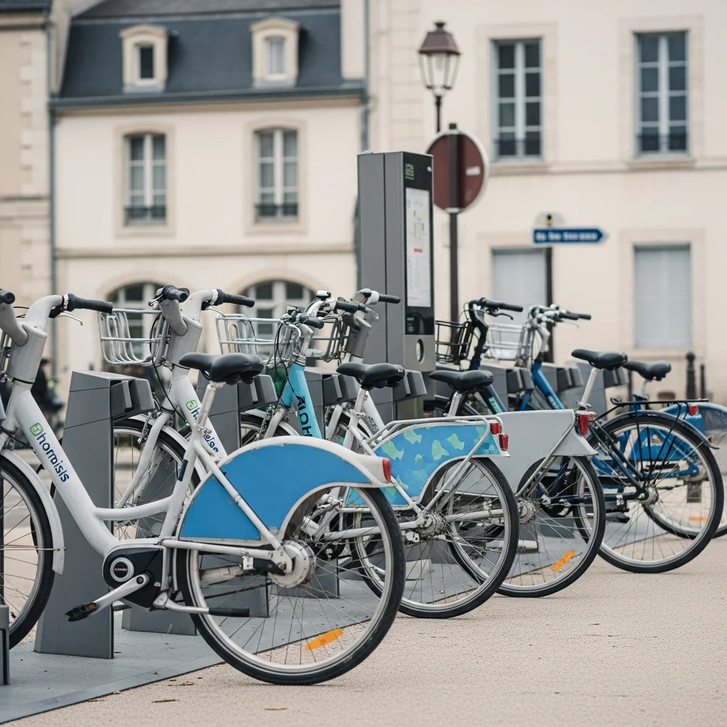 Deel- en elektrische fietsen binnenkort beschikbaar in Colomiers: eerste stations vanaf september 2026