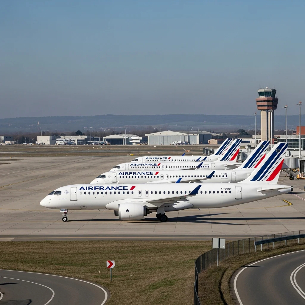 De langdurige uitval van Air France-vliegtuigen leidt tot langere onzekerheid op regionale vluchten