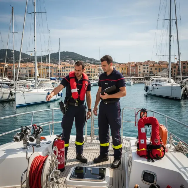 Extra brandveiligheidsmaatregelen in haven Saint-Tropez na jachtbrand