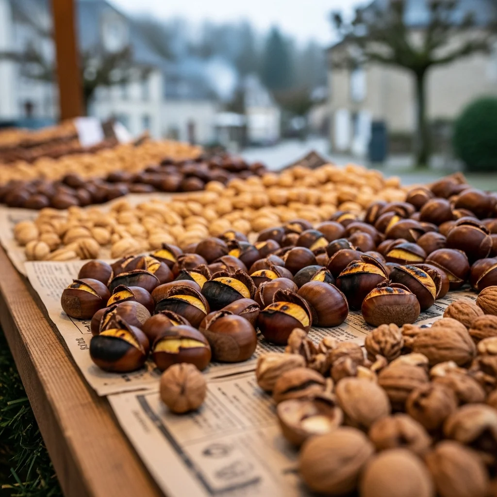 Waarom kastanjes en noten traditioneel onmisbaar zijn in Franse wintergerechten