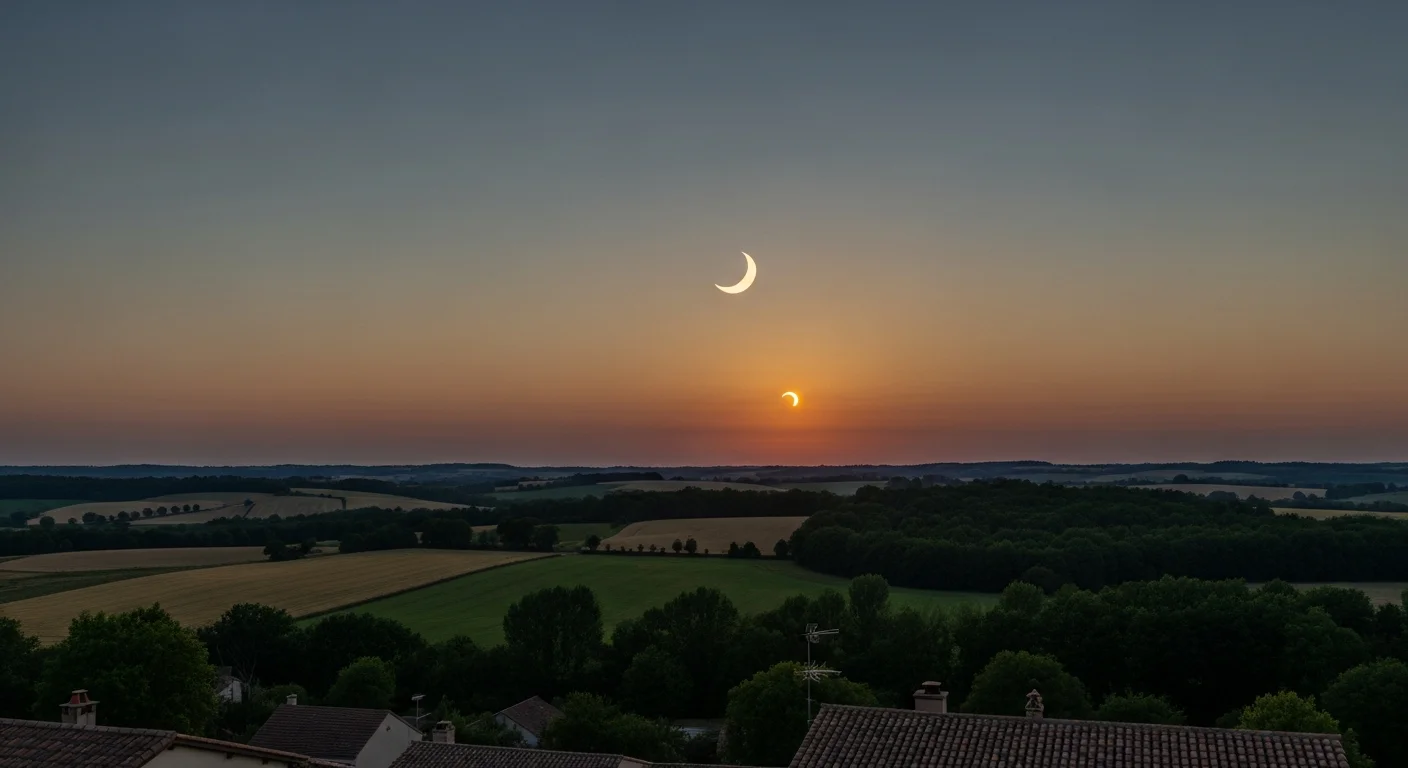 Zonsverduistering deels zichtbaar in heel Frankrijk vanavond: praktische aandachtspunten en gevolgen