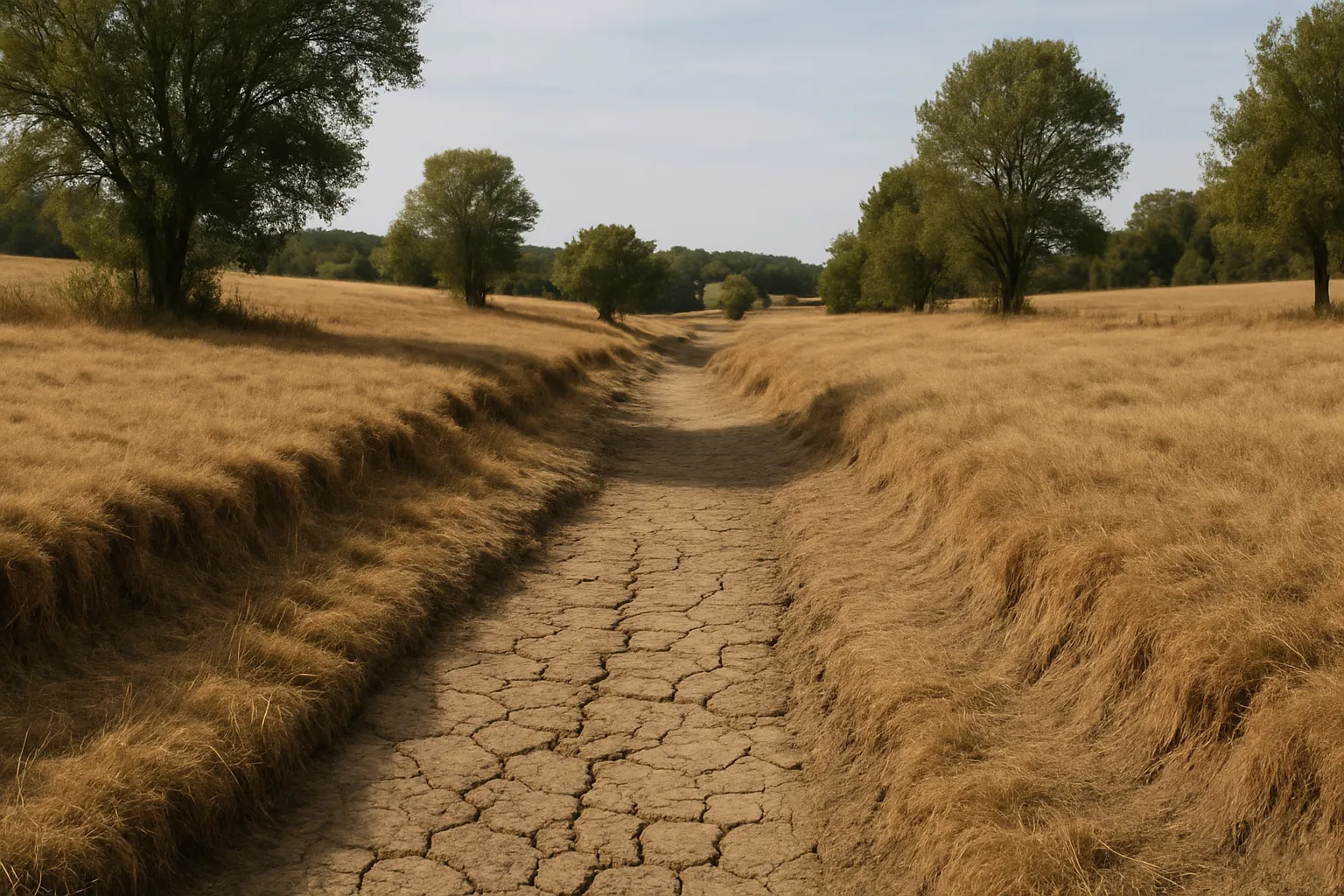 Helft van kleine waterlopen in Frankrijk droog volgens biodiversiteitsdienst