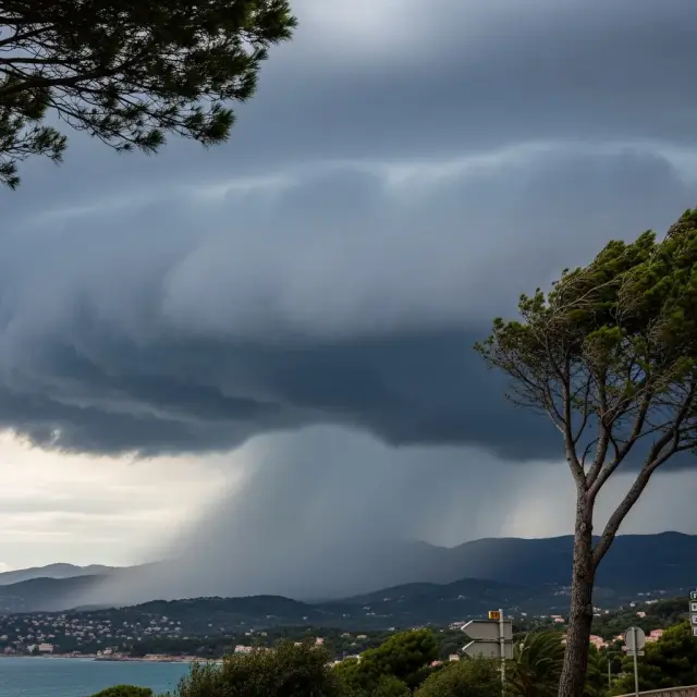 Onstuimig weer en waarschuwingen voor de Alpes-Maritimes op 15 mei 2026