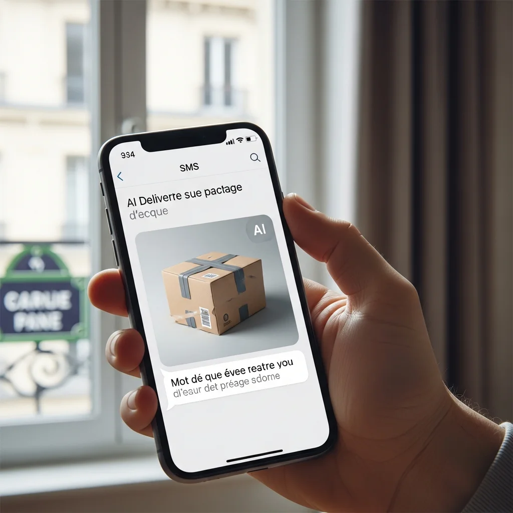 Gendarmerie waarschuwt voor nieuwe sms‑fraude met ‘AI-visualisatie’ van pakket