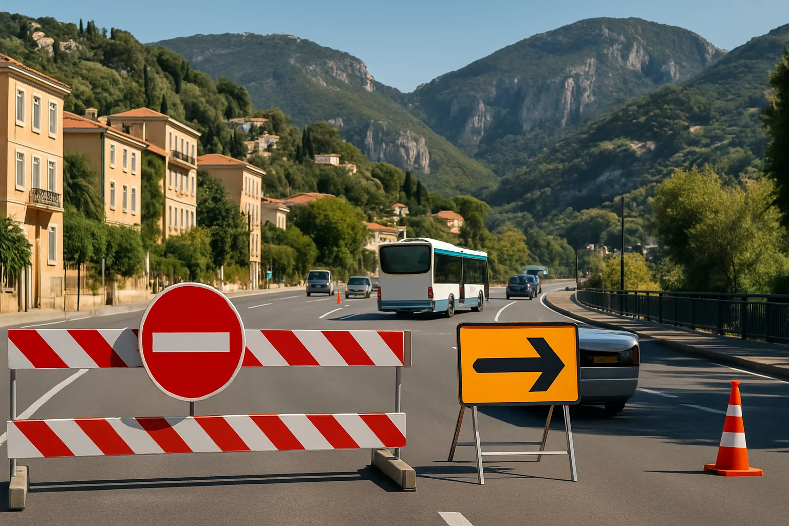 Grote verkeersstremmingen en gewijzigde OV-dienstregeling op zondag door Vuelta in Côte d'Azur