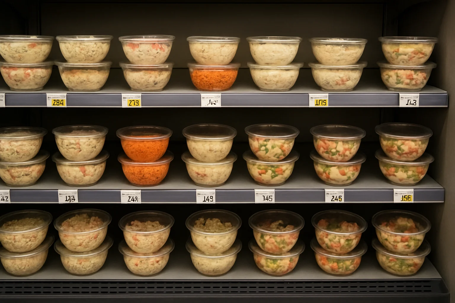Terugroepactie voor diverse maaltijdsalades bij Franse supermarkten wegens mogelijk vreemd voorwerp