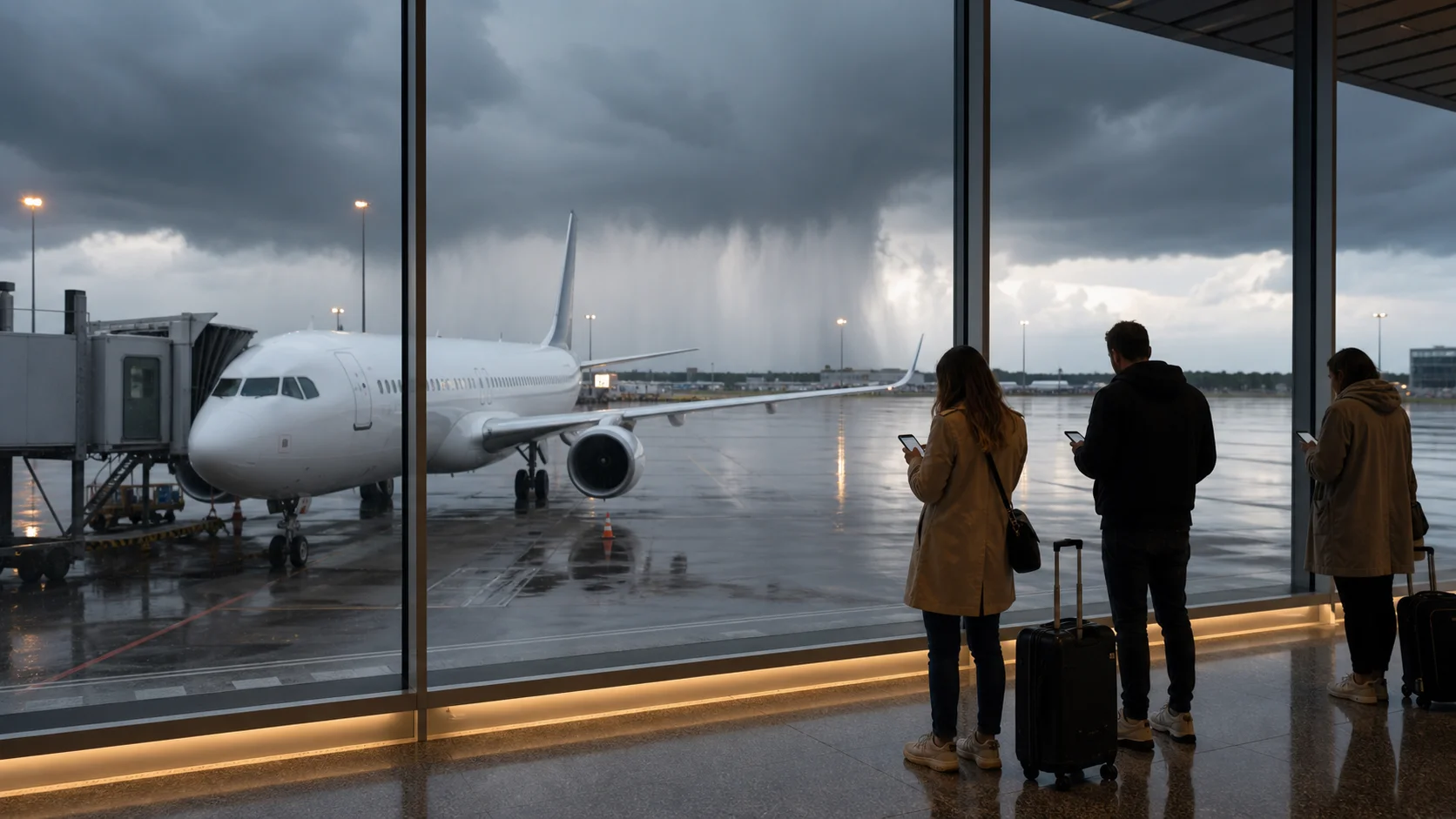Vlucht uit Frankrijk vertraagd door onweer? Dit moet de airline regelen