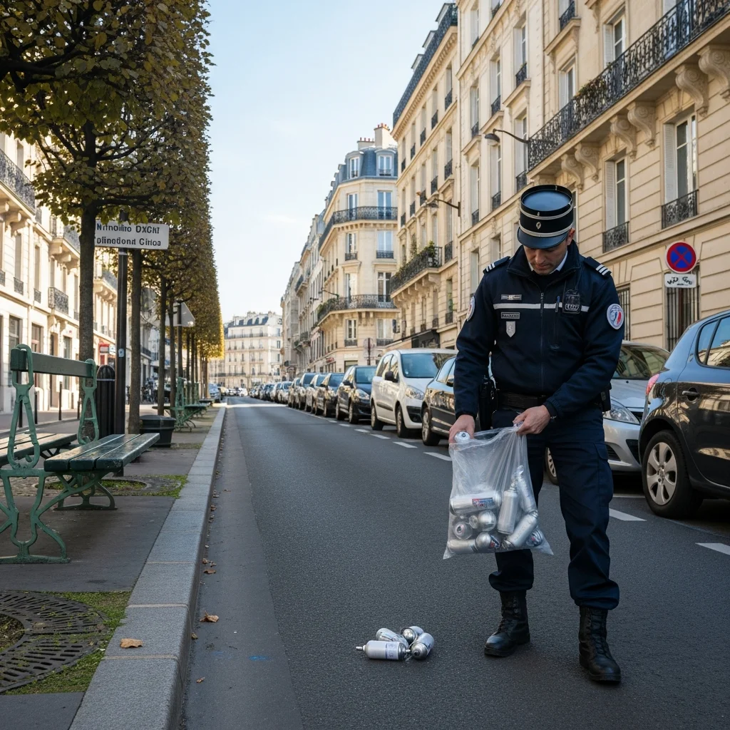 Franse regering introduceert wetsvoorstel om lachgasgebruik in het openbaar strafbaar te stellen