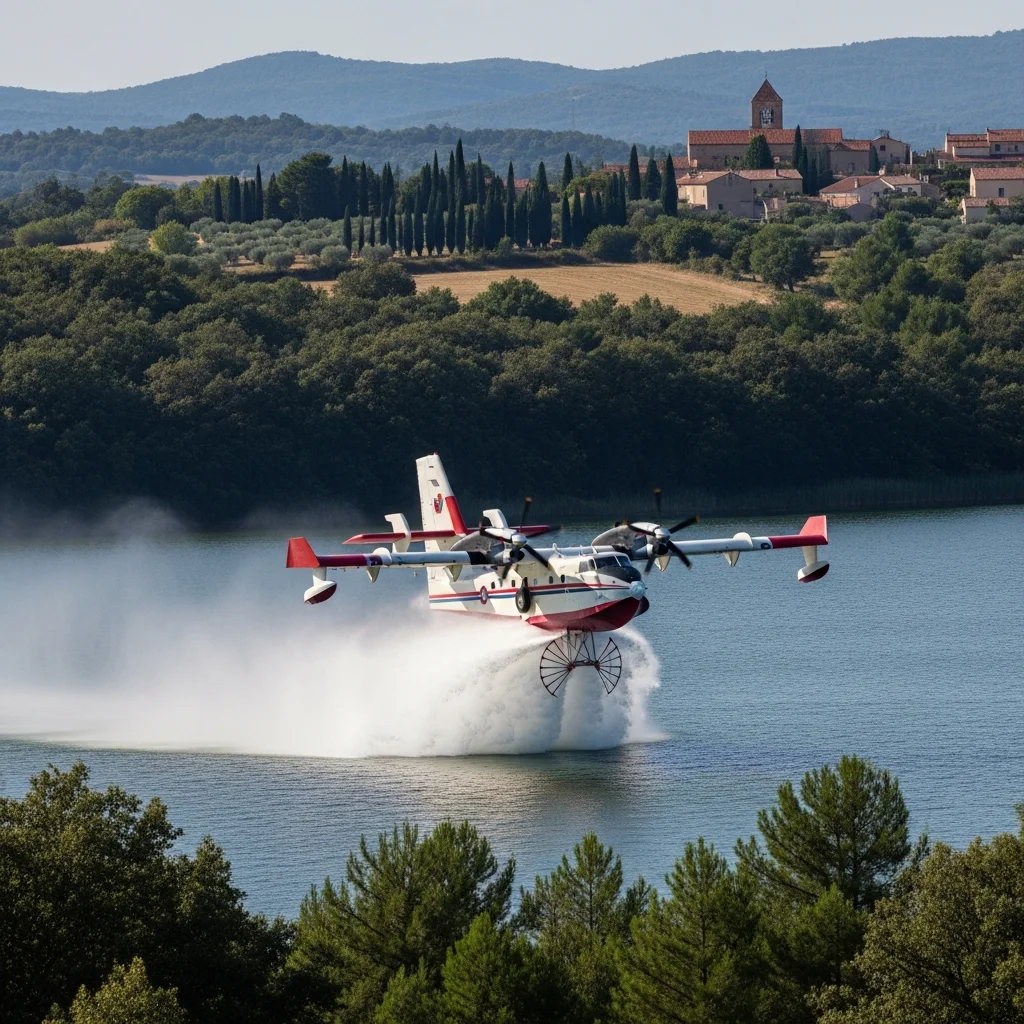 Frankrijk bestelt twee nieuwe Canadairs voor bosbrandbestrijding, levering vanaf 2028