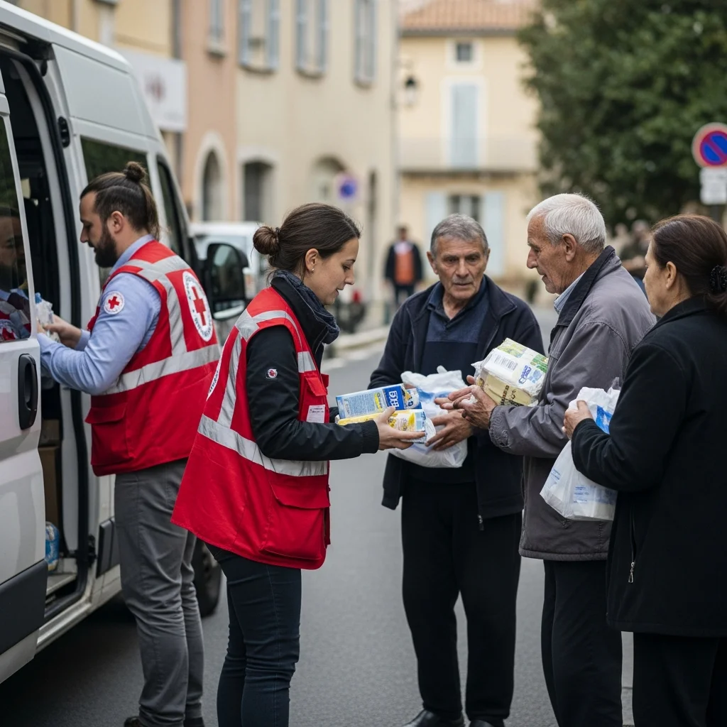 Croix-Rouge hervat activiteiten in Vence na jaar stilstand