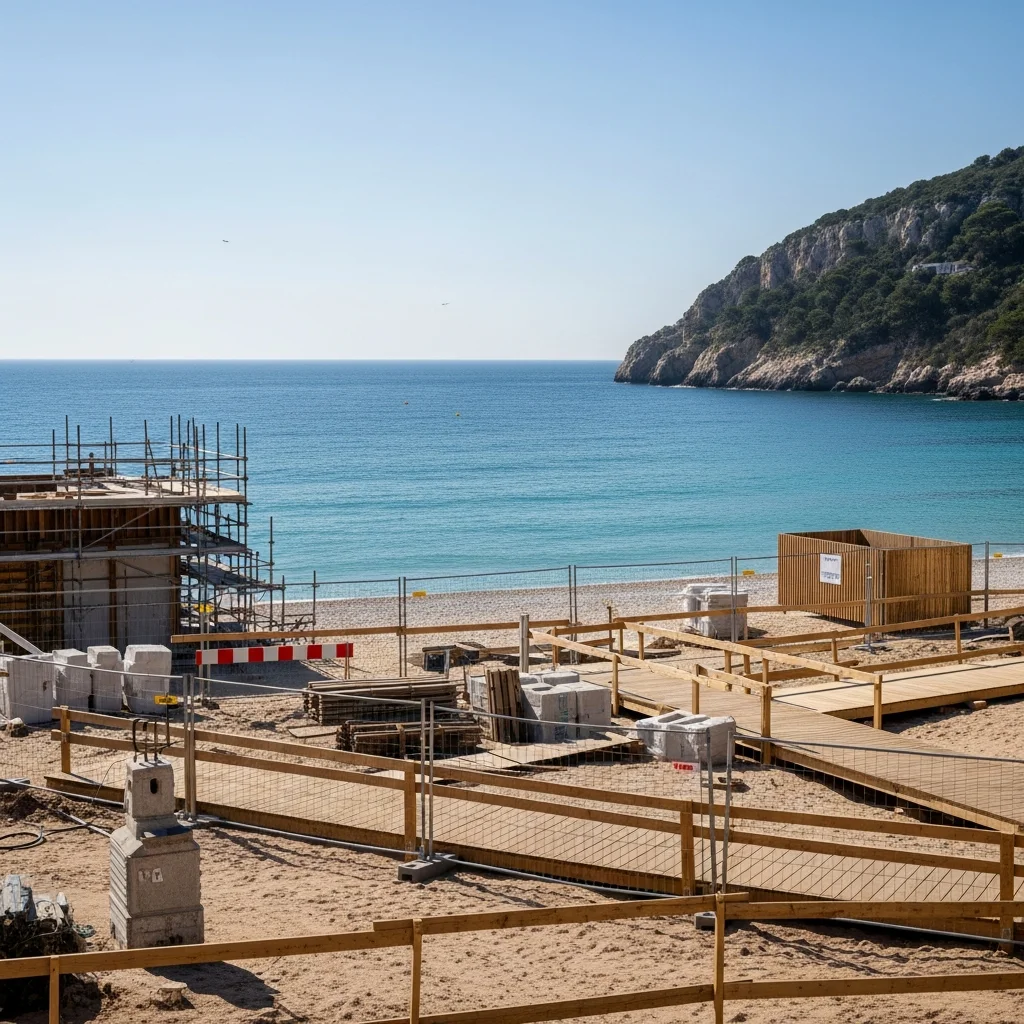Herinrichting van Plage de la Mala in Cap-d’Ail duurt tot 2027