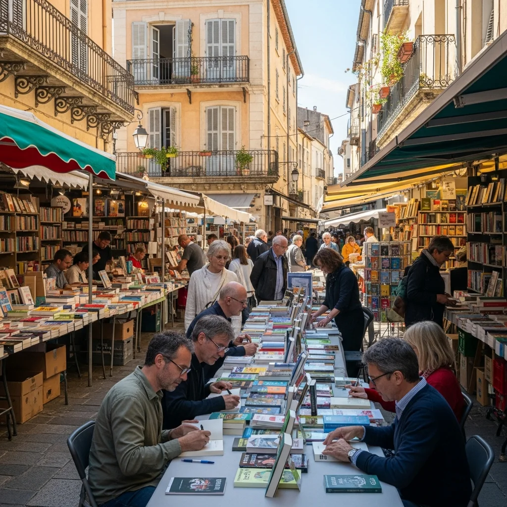 Boekenfeest in Hyères dit weekend: Fête du livre brengt schrijvers en lezers samen