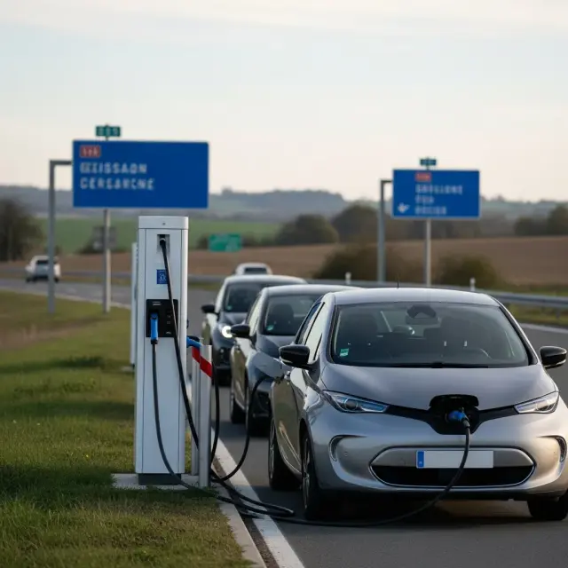 Langer wachten bij laadpalen voor elektrische auto's in Frankrijk door sterke stijging gebruik