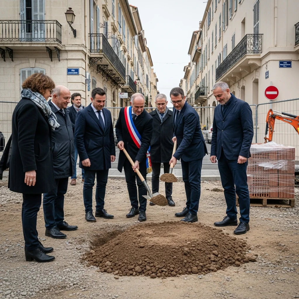 Eerste steen gelegd voor crematorium in Grasse