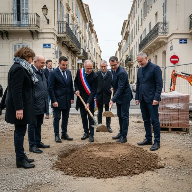 Eerste steen gelegd voor crematorium in Grasse
