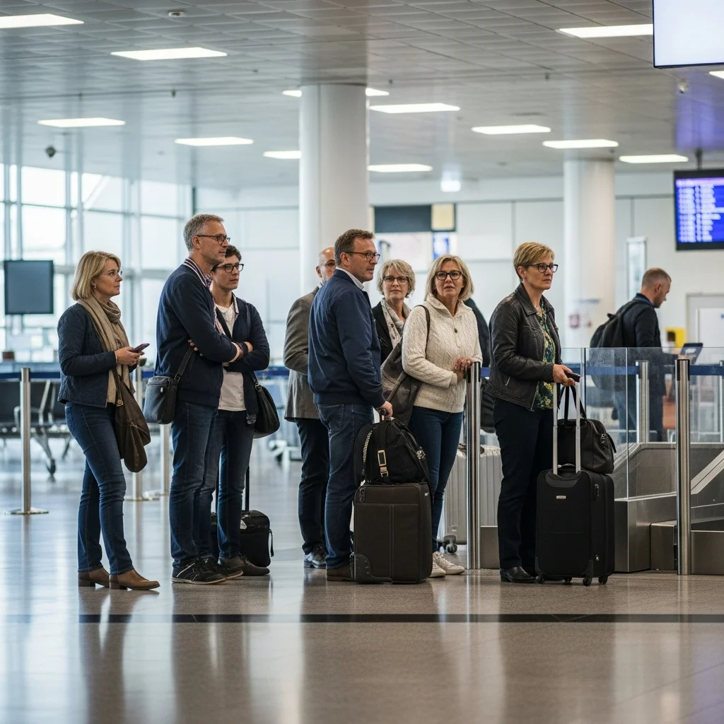 Passagiers achtergelaten na Ryanair-vlucht door EES-vertragingen op Franse luchthaven