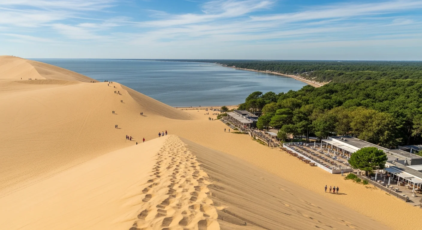 Dune du Pilat na brand weer volledig toegankelijk voor bezoekers
