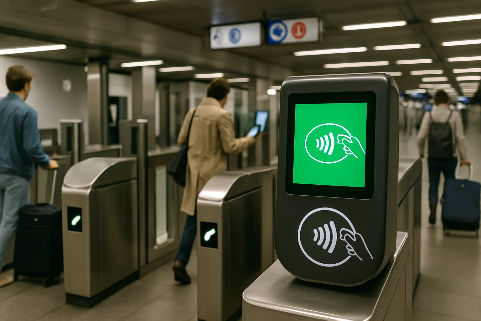 Parijse metro start gefaseerde invoering contactloos betalen met bankpas
