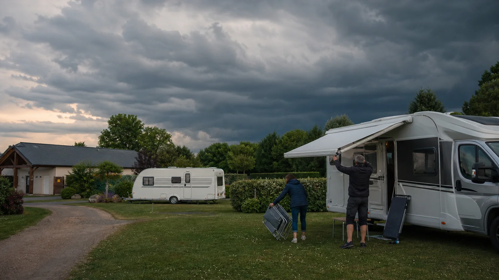 Hevig onweer in Frankrijk: dit doe je op de camping en onderweg