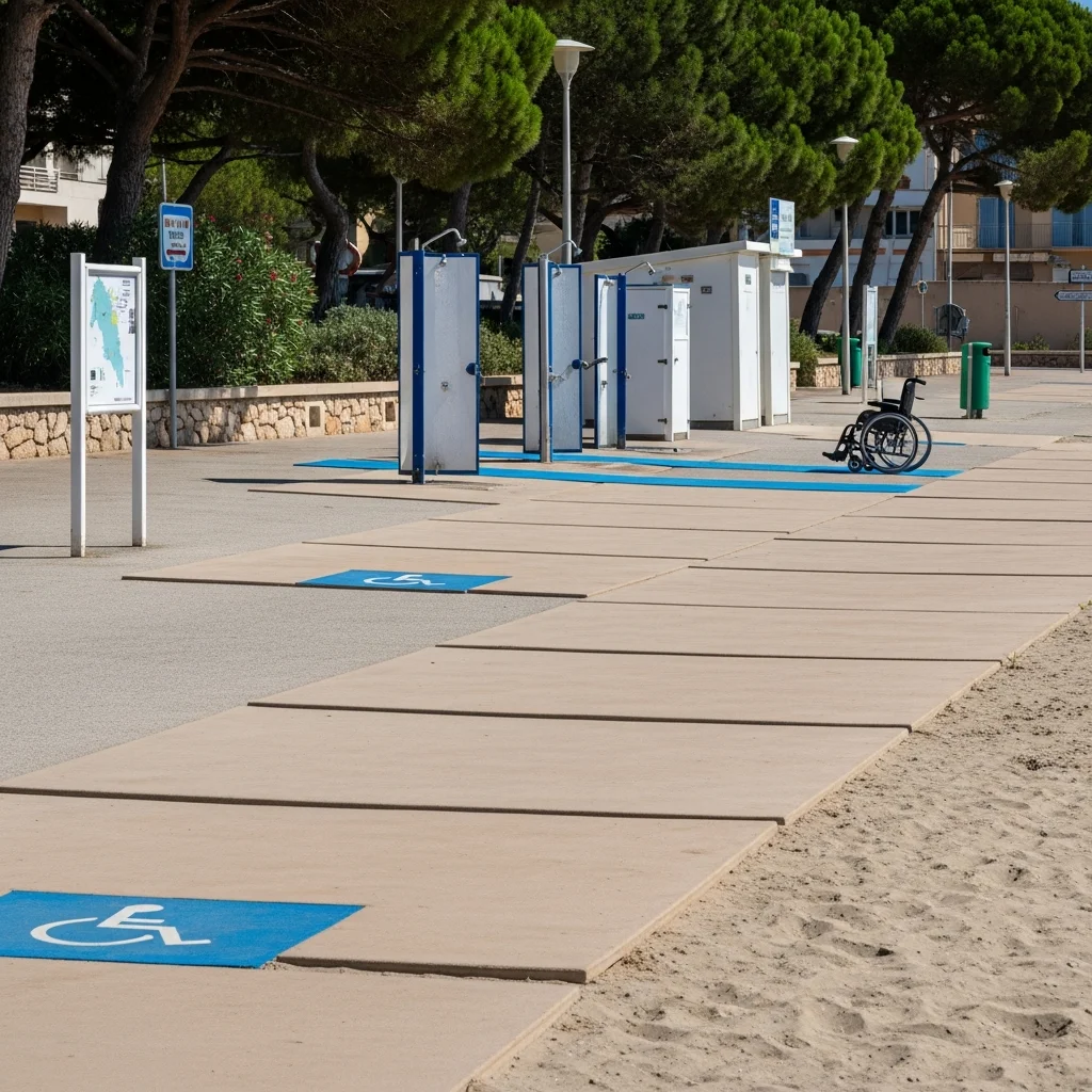 Toegang tot Handiplage in Fréjus Verruimd Dit Zomerseizoen