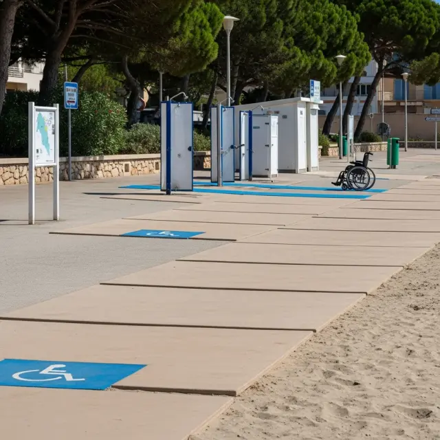 Toegang tot Handiplage in Fréjus Verruimd Dit Zomerseizoen