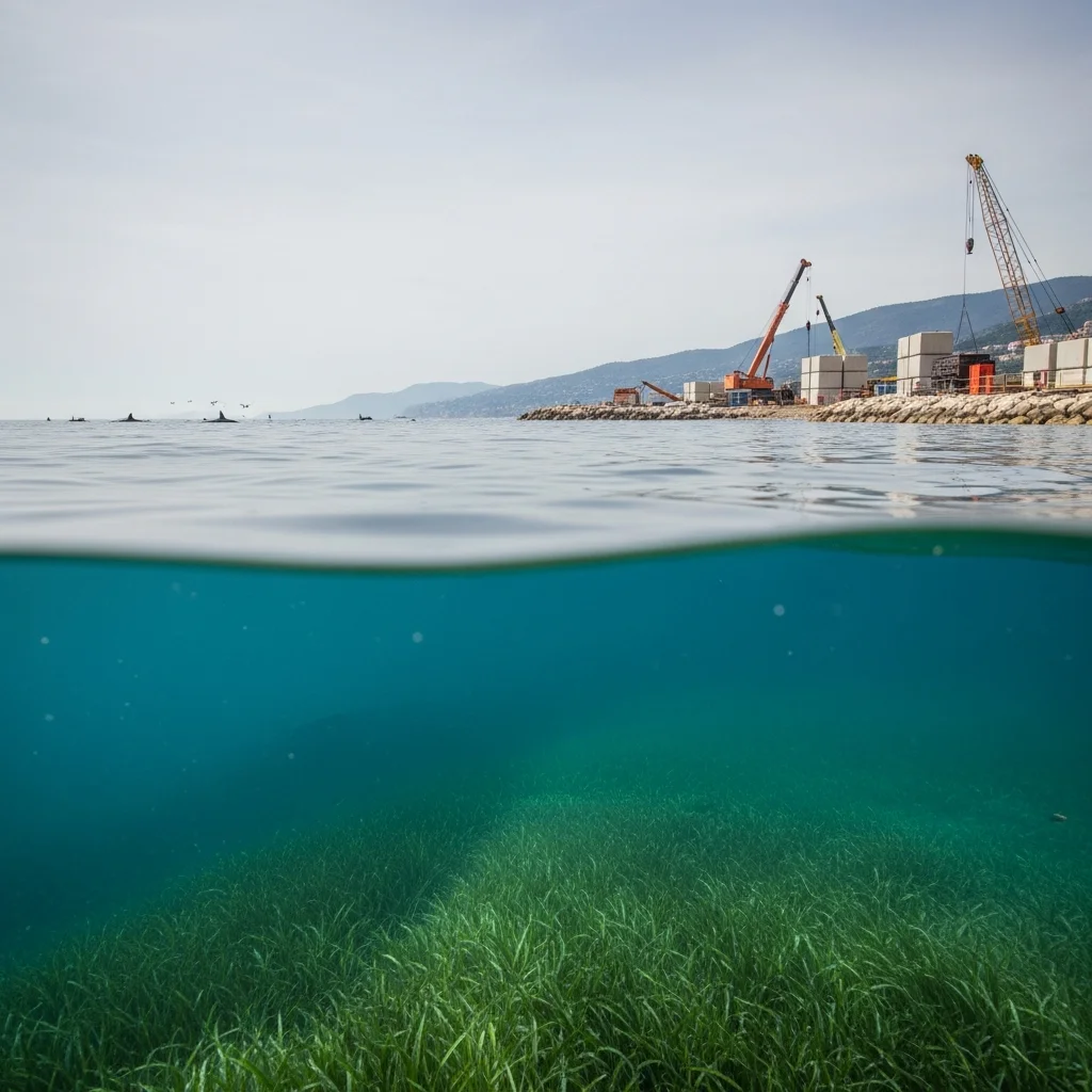 Nieuwe milieuvoorschriften voor werkzaamheden aan digue des Sablettes in Menton