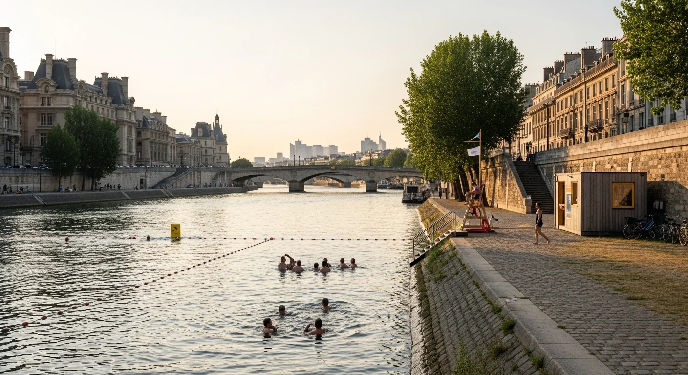 Zwemmen in de Seine deze zomer toegestaan in Parijs