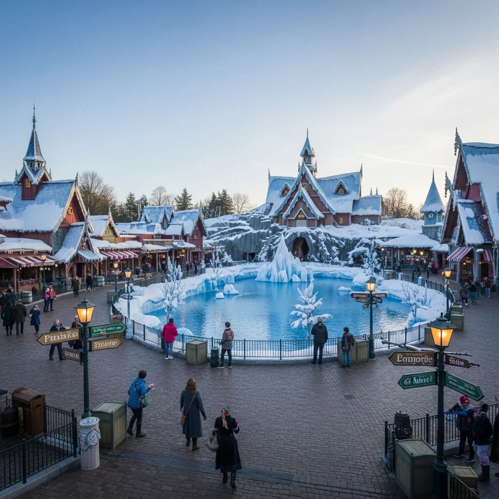 Disneyland Paris opent Frozen-dorp met nieuwe attracties en kunstmatig meer
