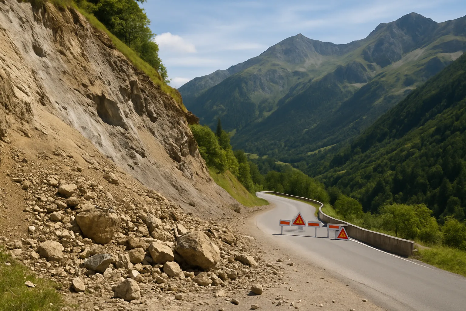 Toename bergverschuivingen in Alpen na extreem warme zomer 2026