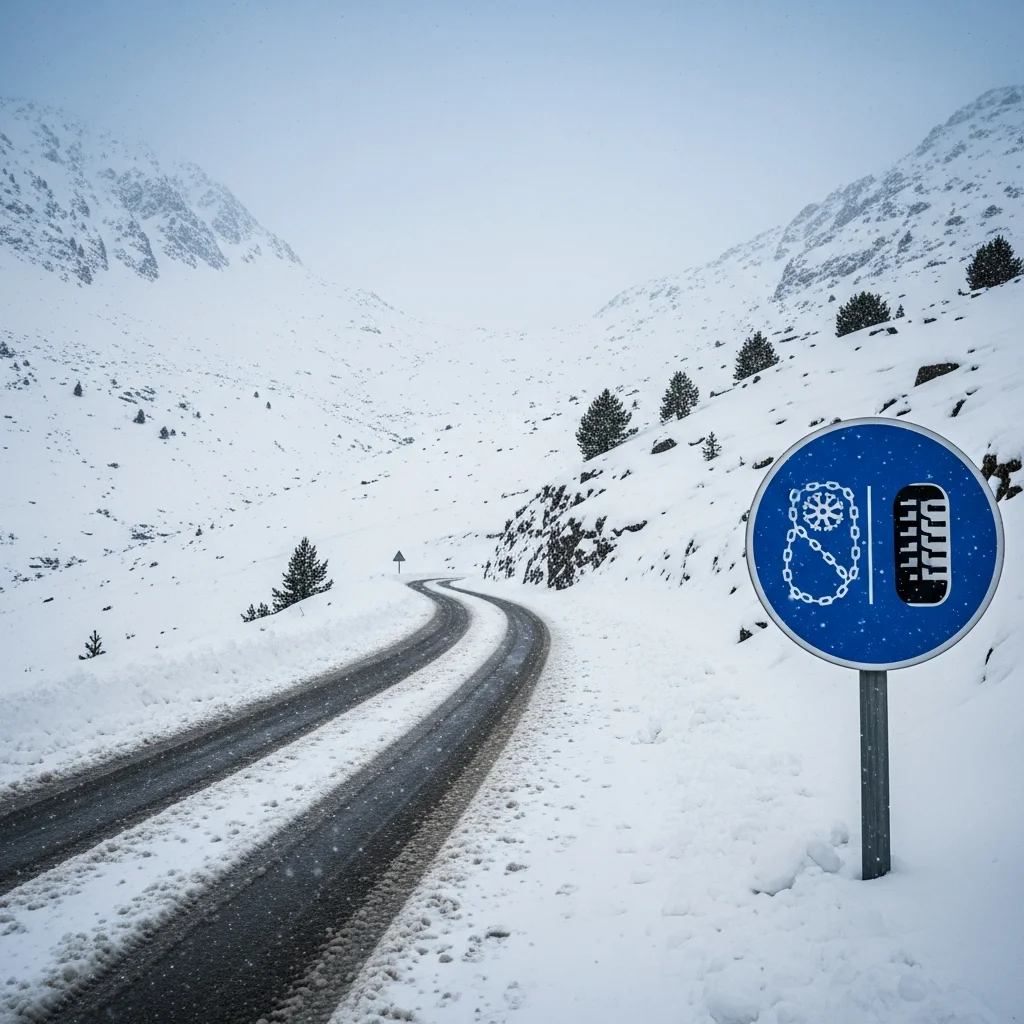 Sneeuwval en verkeersbeperkingen verwacht in de Pyreneeën komend weekend
