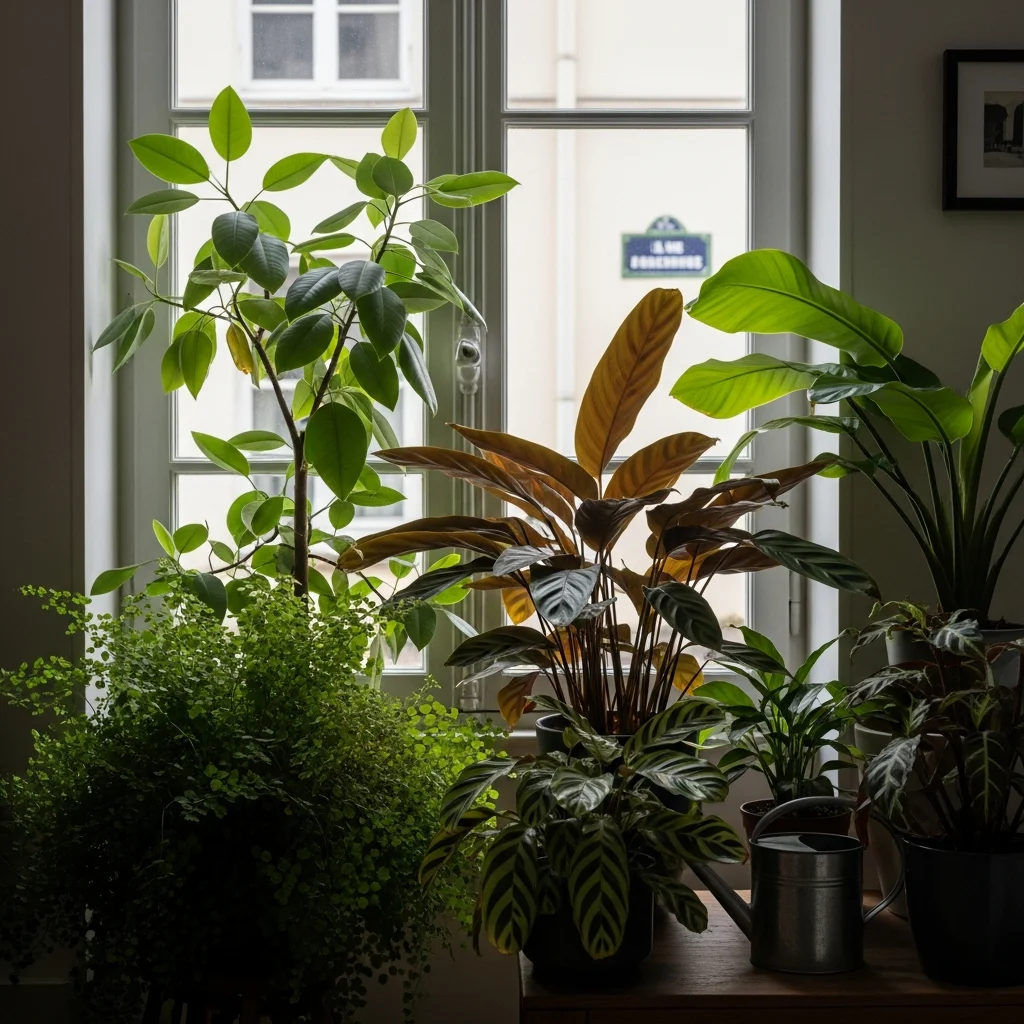 Binnenplanten in Frankrijk: aandachtspunten voor de wintermaanden