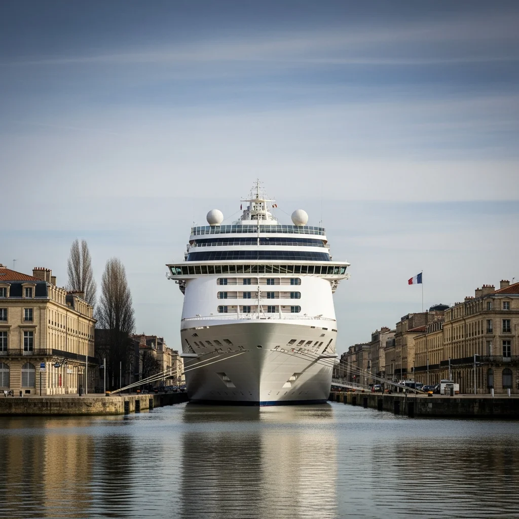 Cruiseschip blijft langer in quarantaine in Bordeaux na uitbraak gastro-enteritis