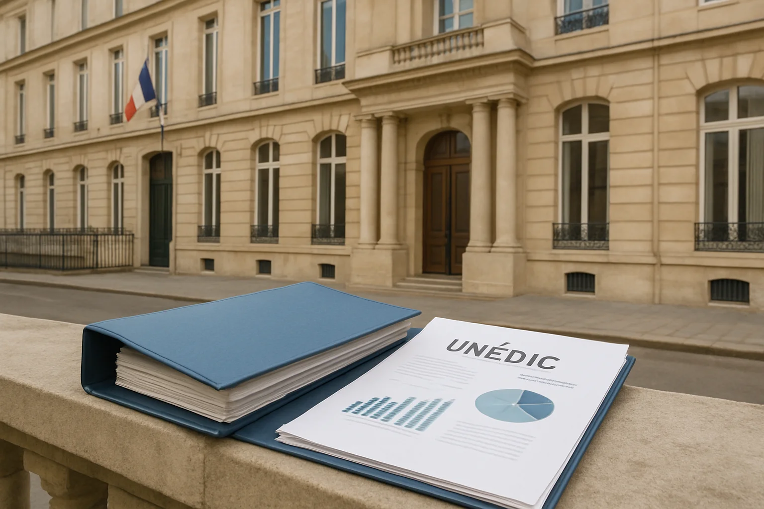 Franse overheid beslist tot volledige inname Unédic-overschot in 2027