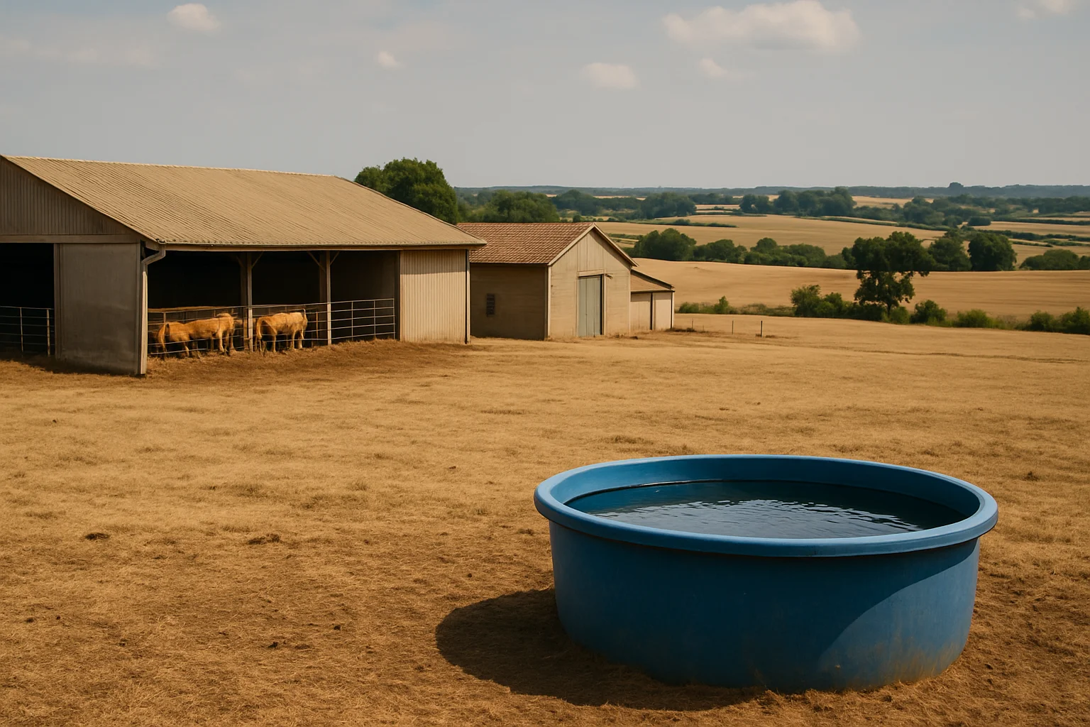 Regio Nouvelle-Aquitaine stelt droogteplan van 30 miljoen euro voor landbouw op
