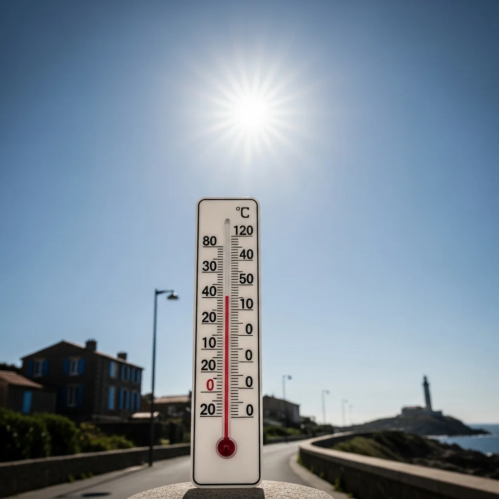 Sterke temperatuurstijging en aanhoudende warmte verwacht in Frankrijk