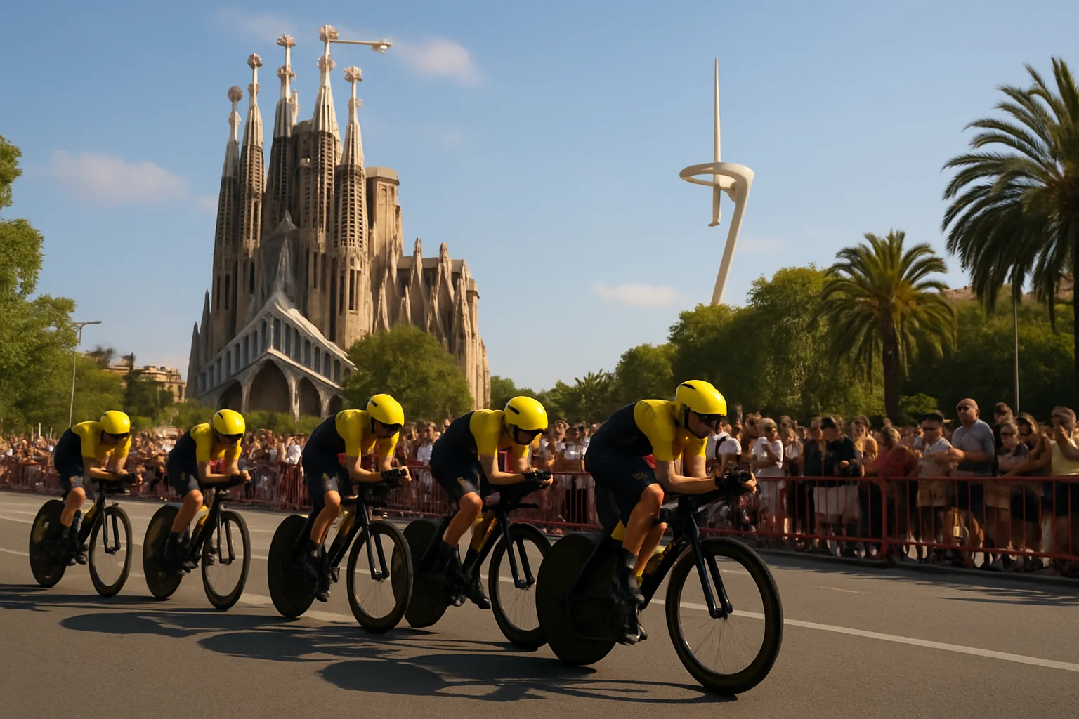 Tour de France 2026 start in Barcelona met teamexplosie en mogelijk protest