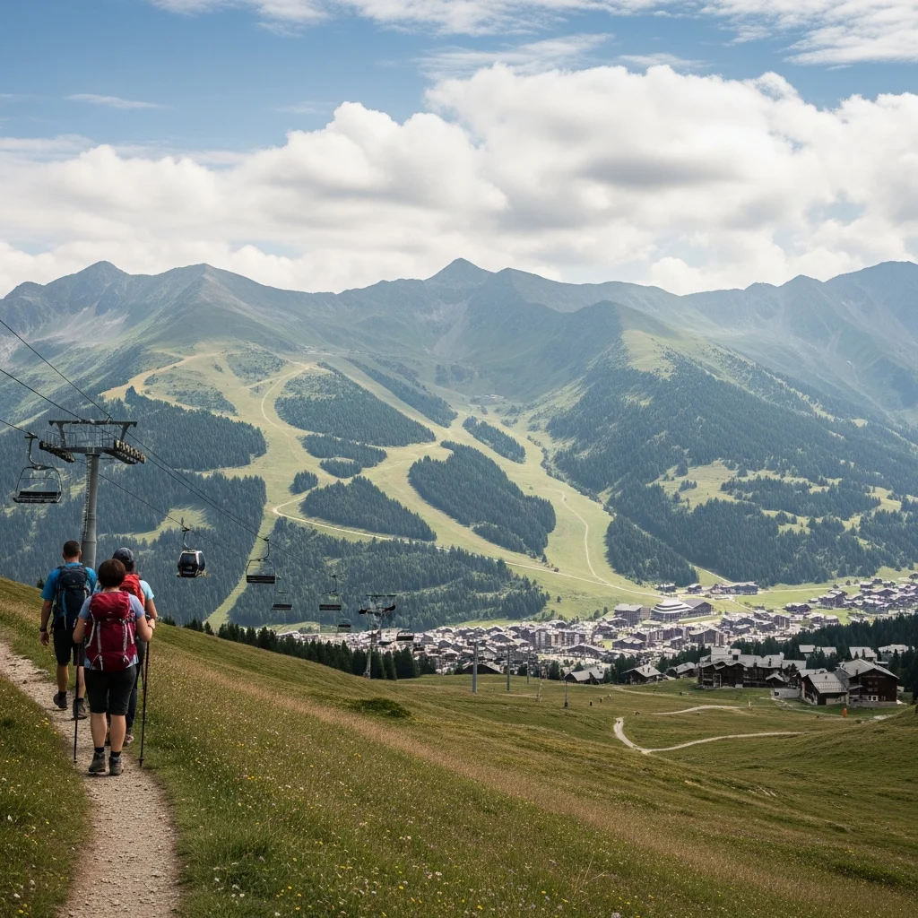 Wandelen wordt speerpunt in Franse skioorden tijdens zomermaanden