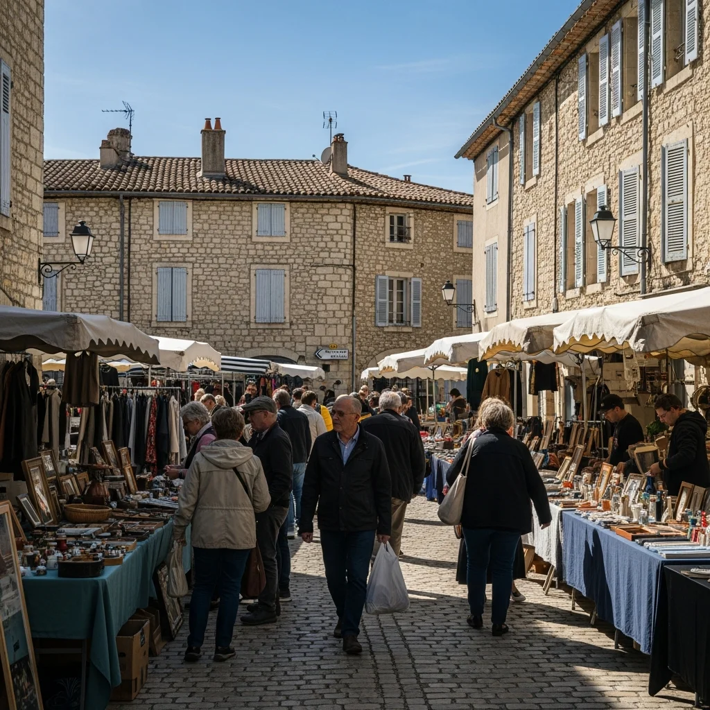 Grote drukte verwacht op lokale vide-greniers komend paasweekend in Zuid-Frankrijk