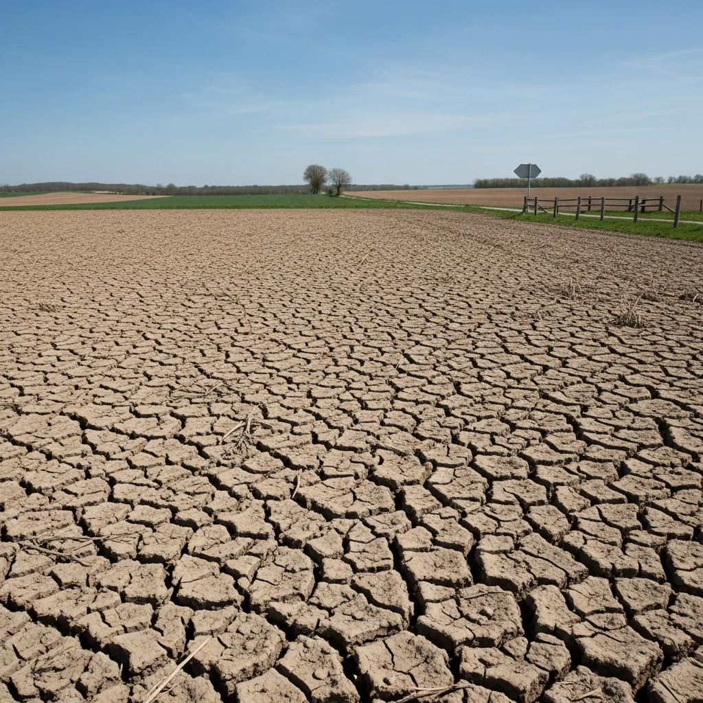 April 2026 extreem droog verlopen in Frankrijk volgens Météo-France