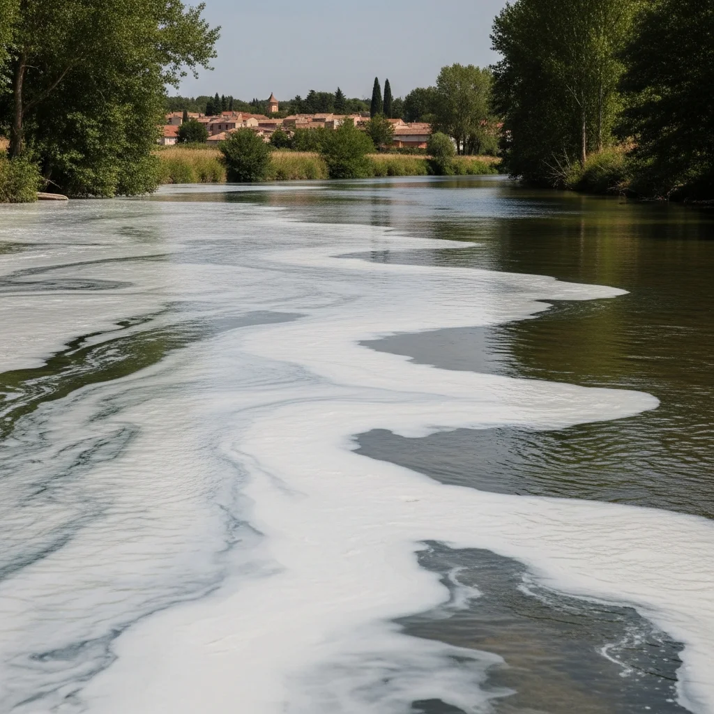 Chemische vervuiling veroorzaakt vissterfte in beek bij Toulouse