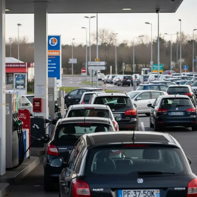 Promotieactie met goedkope brandstof bij Leclerc zorgt voor grote drukte bij tankstation nabij Toulouse
