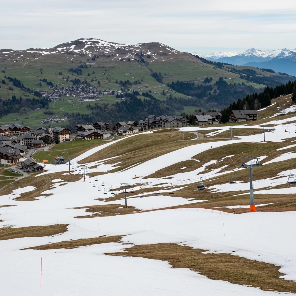 Franse skigebieden Le Revard en Bauges passen zich aan sneeuwgebrek aan