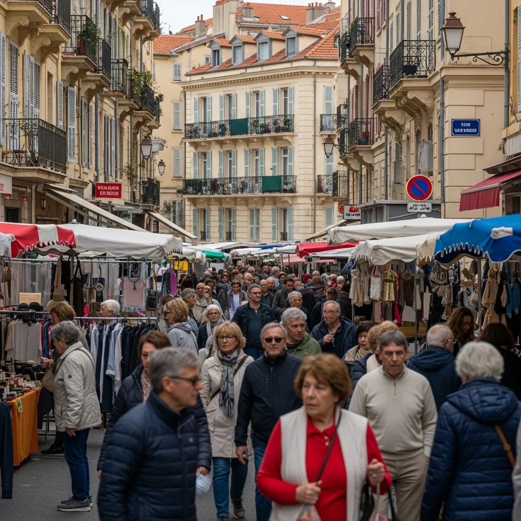 Lente-uitverkoop van start in Menton: straatbeeld verandert deze week merkbaar