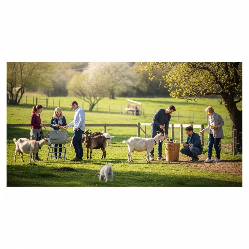 Geitenboerderij van Valbonne opent opnieuw haar deuren met proeverijen en dierenontmoetingen