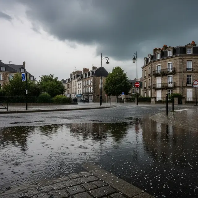 Onweer, hagel en overvloedige regen zorgen voor overlast in grote delen van Frankrijk begin mei