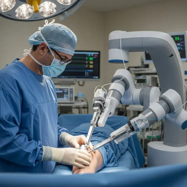 Eerste medische robot met AI-assistentie ingezet in ziekenhuis Toulon