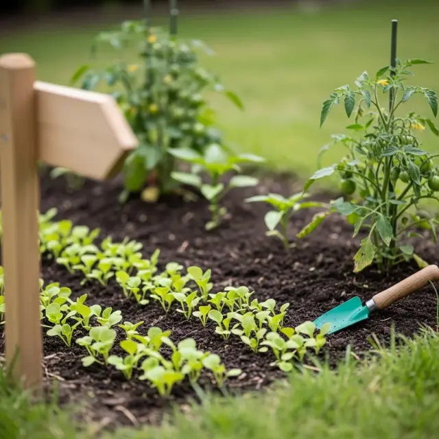 Jonge kinderen maken kennis met moestuin op school in Sainte-Maxime